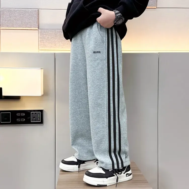  【加绒/不加绒】2025秋季新款儿童运动裤中大童时尚休闲卫裤