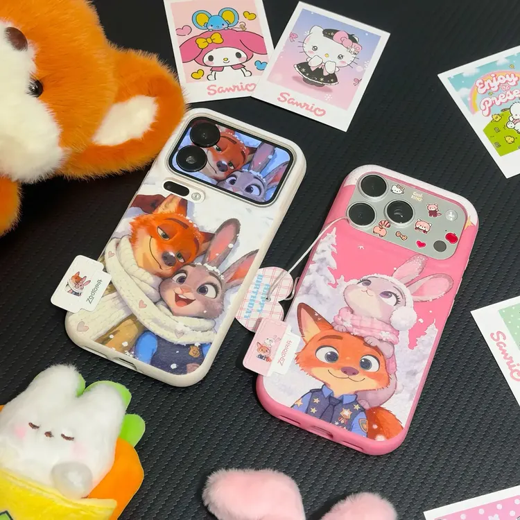 妙品秋冬围巾朱迪尼克适用苹果17手机壳华为OPPO小米vivo情侣男女