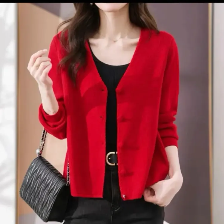 毛衣秋季韩版冬季长袖开衫坎肩针织毛针织衫时尚百搭