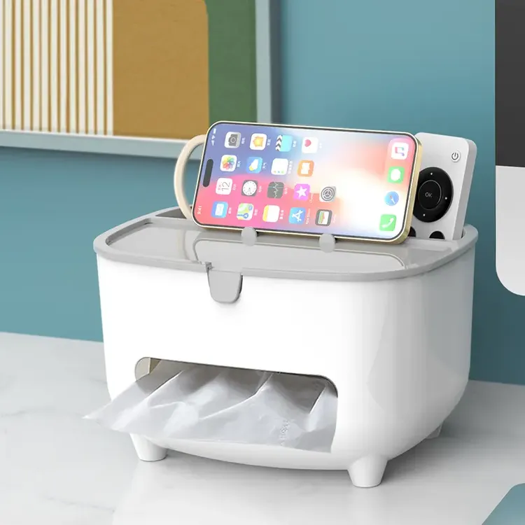 纸巾盒客厅抽纸盒茶几遥控器桌面收纳盒卫生间化妆多功能抽纸巾盒