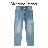 ValentinoOrlandi/华伦天奴.奥兰迪男士夏季时尚百搭直筒牛仔裤