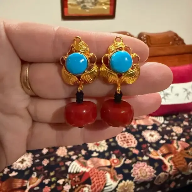 非金属亚克力耳饰 时尚款耳环，简单大方