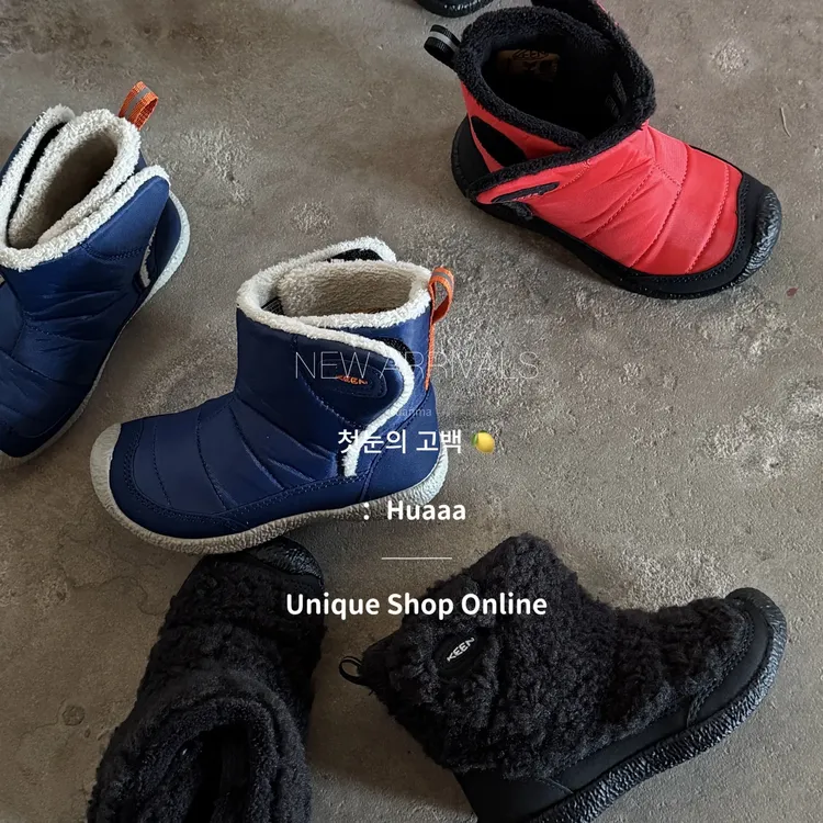 【飞翼雪地靴】儿童防风防水加绒保暖冬季防滑棉鞋