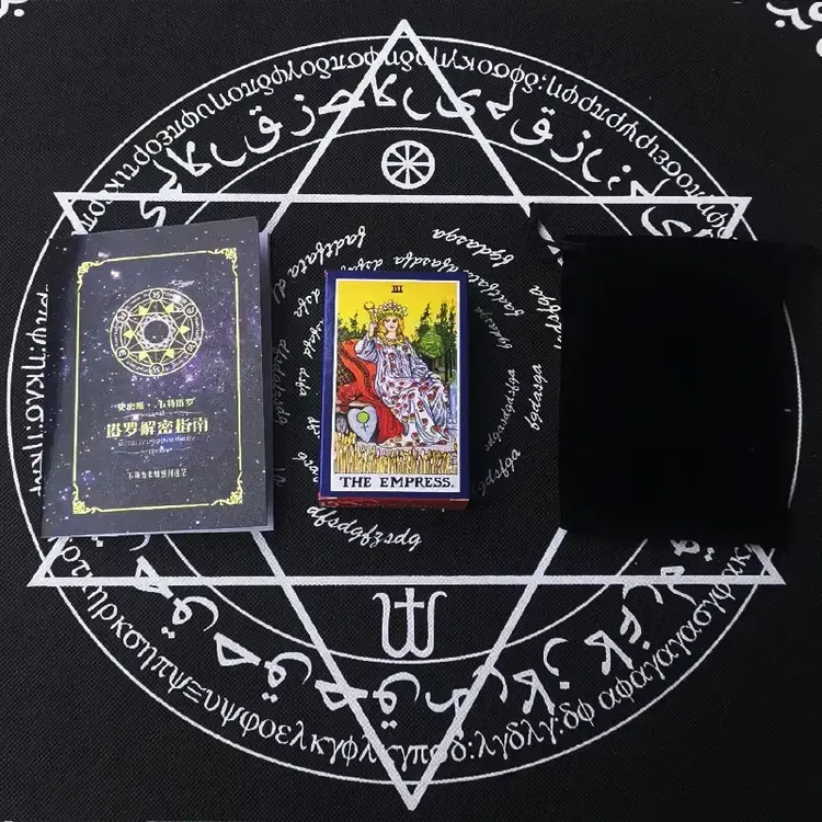 【奈奈】塔罗牌套装初学者塔taluo塔洛牌新手塔牌罗卡驾车个人用品