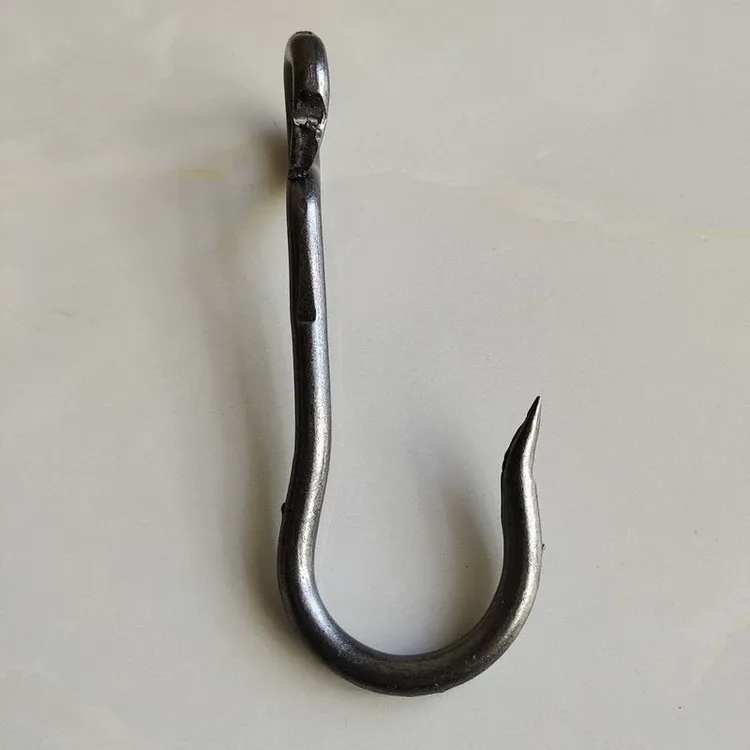 钢挑水钩子挑土扁担钩子S铁挂钩园林工具铁钩货钩拉水桶钩子农用