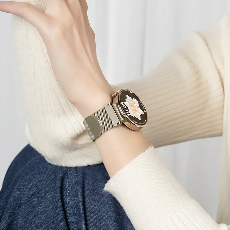 适用华为gt6/5表带gt4表带watch5/4/3pro米兰尼斯金属钢带高级夏