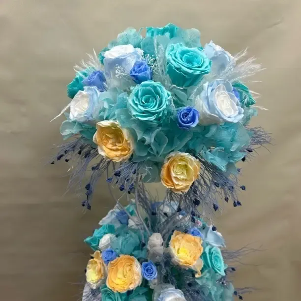 原创：2026首款永生花组合～《拂尘》