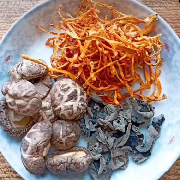 农家特产花干货冬菌菇蛹煲汤孢子头干货