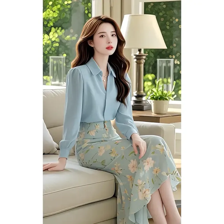 春季搭配一整套时尚套装今年流行漂亮两件套2025年新款时髦女装