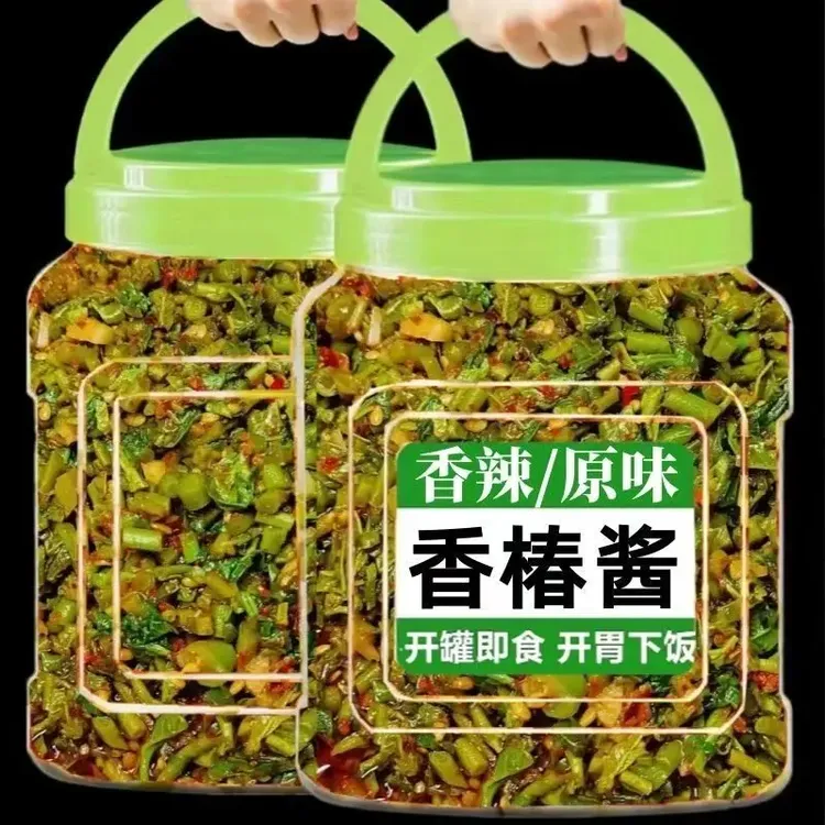 头茬香椿酱沂蒙特产拌面拌饭夹馒头配粥嫩芽酱鲜香下饭酱批发整箱