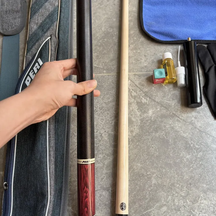 sy01中式黑八九球枫木大头杆手工复刻1:1复刻