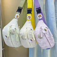 少女心小包包清新简约单肩包可爱轻便小众斜挎包时尚百搭腰包森系