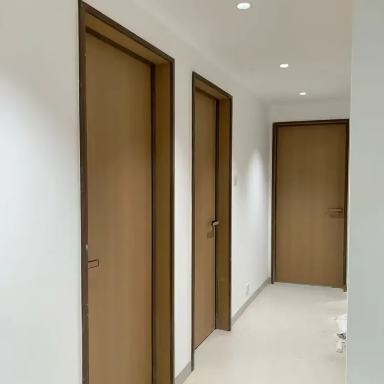 防水防潮简约铝木卧室门室内房间门定制2200*900*300