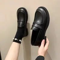 溥底潮流百搭休闲乐福鞋-50058