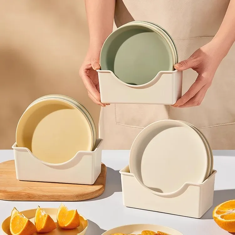 优勤吐骨碟家用高档客厅餐桌新款小吃盘吐骨头盘碟垃圾渣盘水果盘