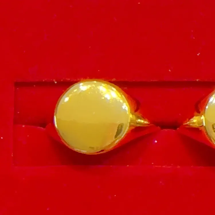 铜合金戒指 铜合金戒指 时尚新款民族风金色可调节精美百搭戒指