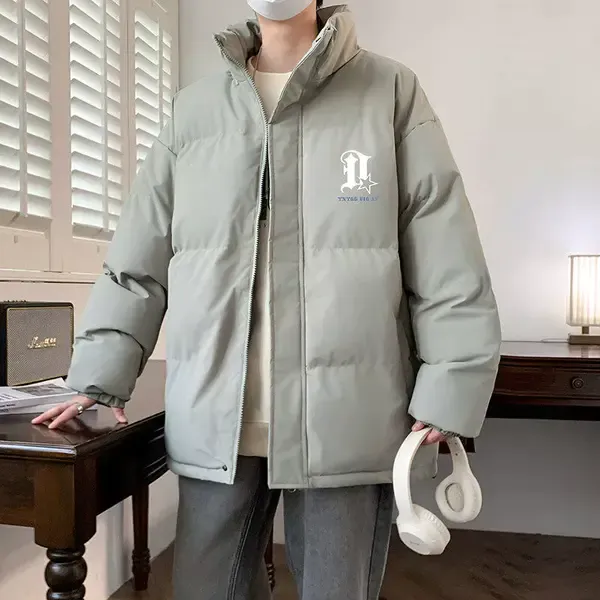 秋冬新款男士外套韩版潮流帅气学生款工装衣服潮牌上衣