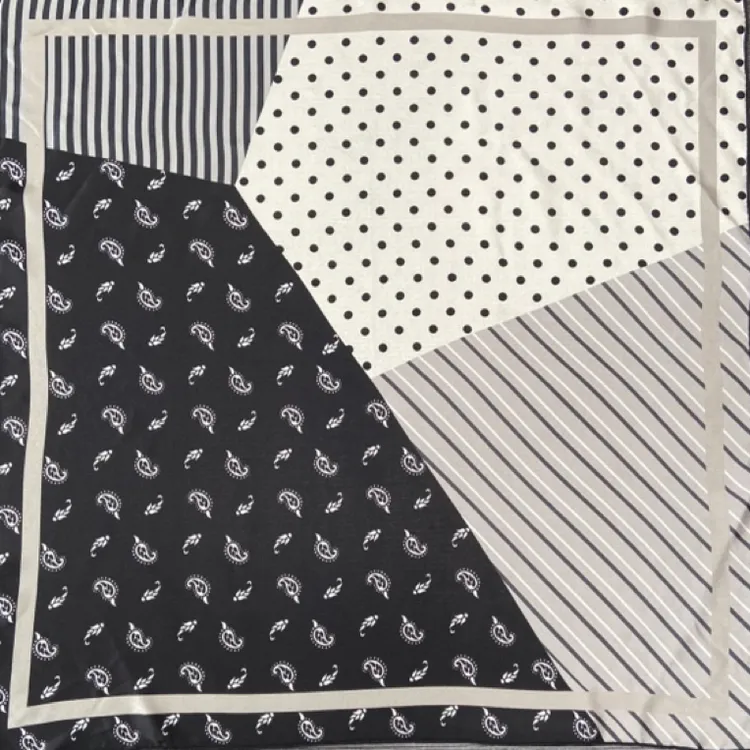 70尺寸春夏季美绫缎丝巾百搭气质女100%桑蚕丝真丝丝巾围巾