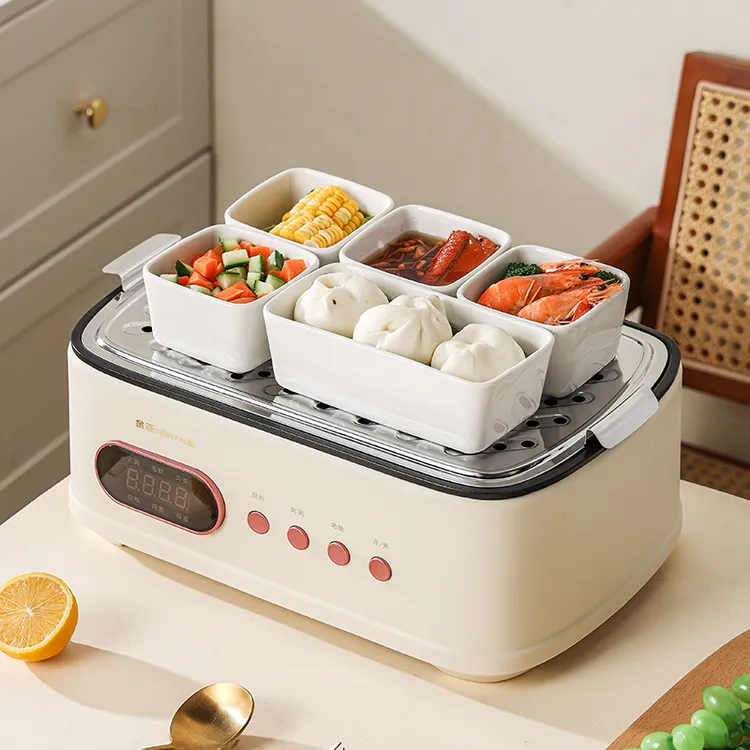 鸡蛋羹陶瓷蒸碗方碗蒸锅专用婴儿宝宝辅食蒸蛋蒸菜碗蘸料碟子小碗