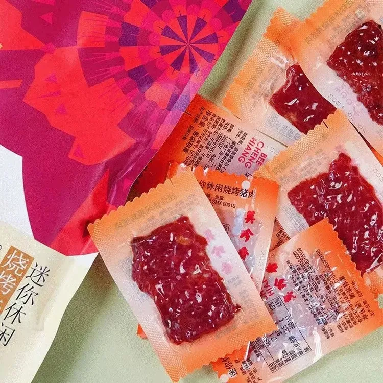 美珍香烧烤猪肉蜜汁口味猪肉脯肉干独立包装深夜充饥解馋零食