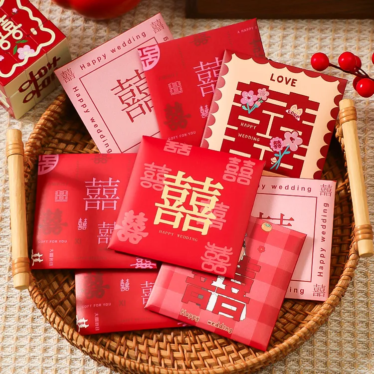 菲寻红包结婚专用2024新款利是封接亲堵门小红包新婚婚庆用品大全