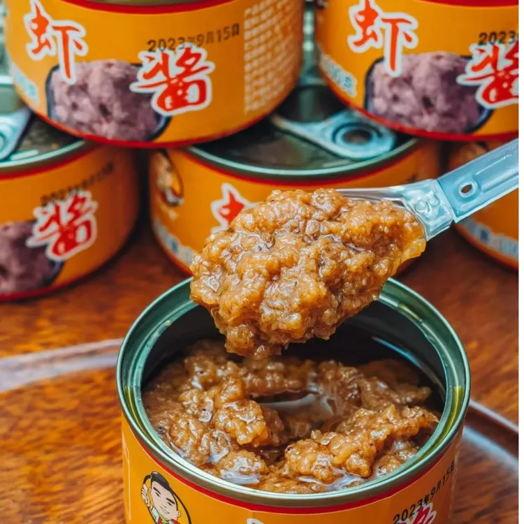 【主播专属】王小牛即食虾酱100g*7罐  鲅鱼圈美食辽宁名菜