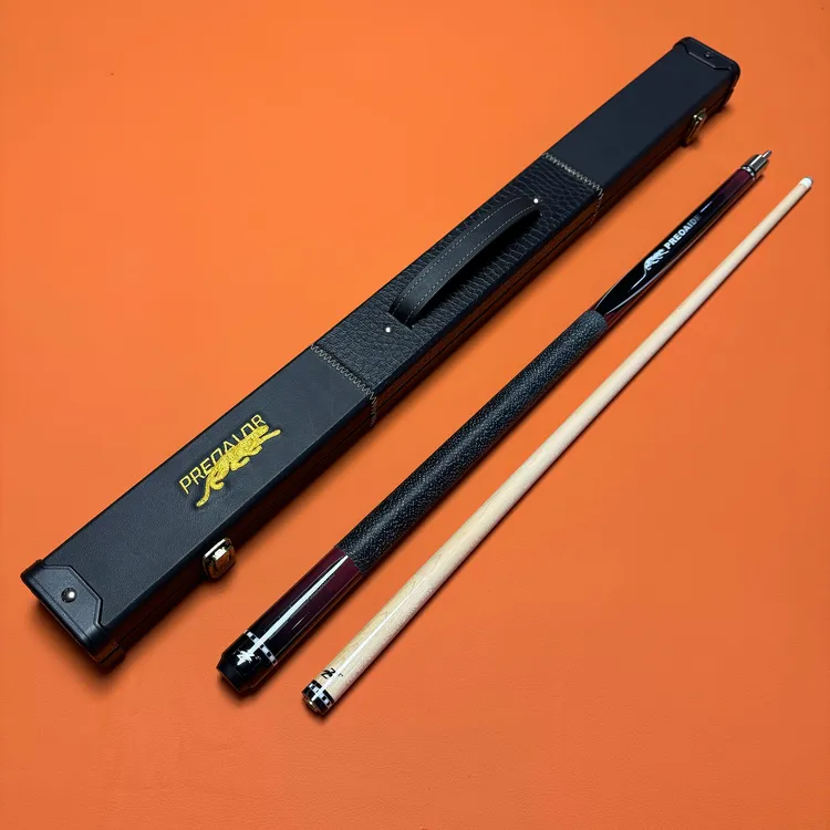 国产美洲豹黑科技台球大头杆中头杆小头杆中式黑八高档台球杆专用