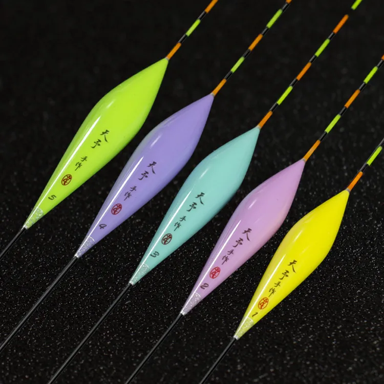 天予制标TP06鲫鱼专属高灵敏度浮漂偷驴轻滑弱口鱼漂高灵敏