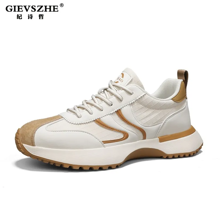 GIEVSZHE/纪诗哲舒适休闲男鞋夏季增高鞋子男百秋季厚底增高老爹