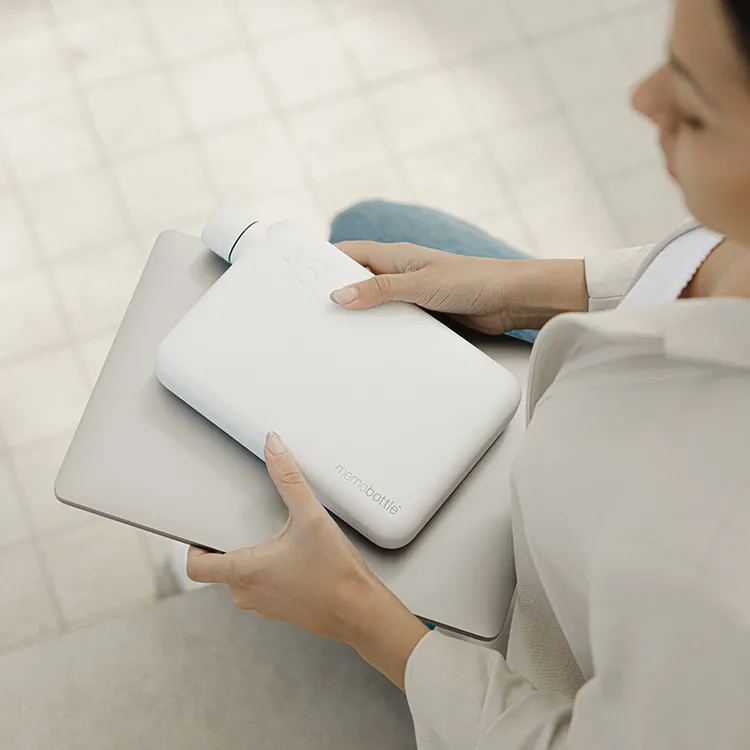 新款memobottle不锈钢金属扁平水壶便携运动健身旅行水杯松驰感