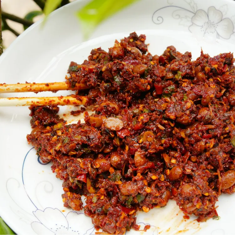 云南省普洱市澜沧县拉祜风味麻辣豆豉下饭神器好吃实惠