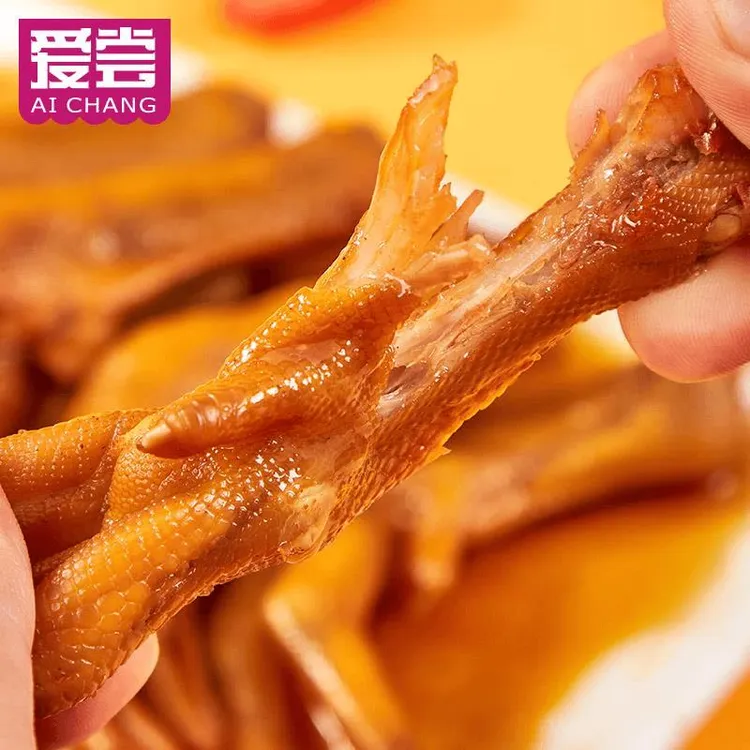 爱尝龙岩泡鸭爪香辣福建特产鸭掌辣味鸭脚零食小吃卤味