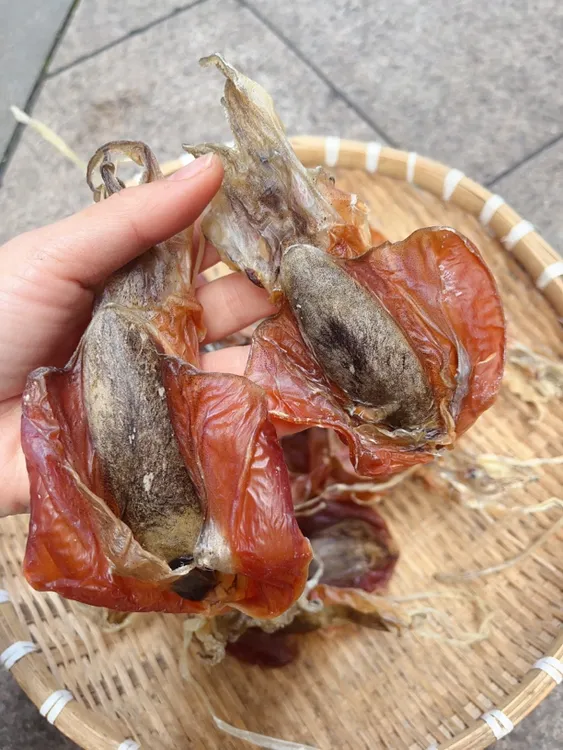 血墨鱼干正宗北部湾船晒小血墨（顶部有黑点）稀有品种血墨鱼