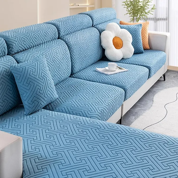 新款盖布巾万能沙发垫通用型防猫抓沙发套罩笠坐垫套弹力全包加厚