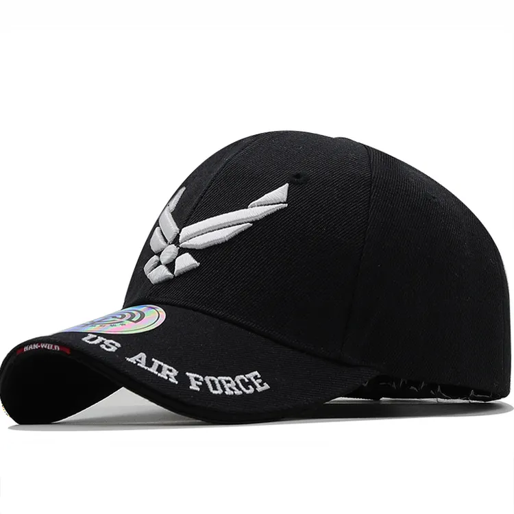 男士天空之翼棒球帽子刺绣鸭舌帽男女夏天户外防晒遮阳透气太阳帽