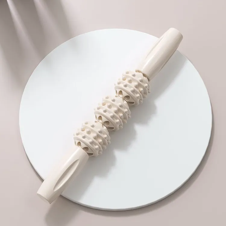 按摩棒狼牙棒肌肉放松器按摩神器小腿按摩滚轴健身筋膜棒颈椎疏通