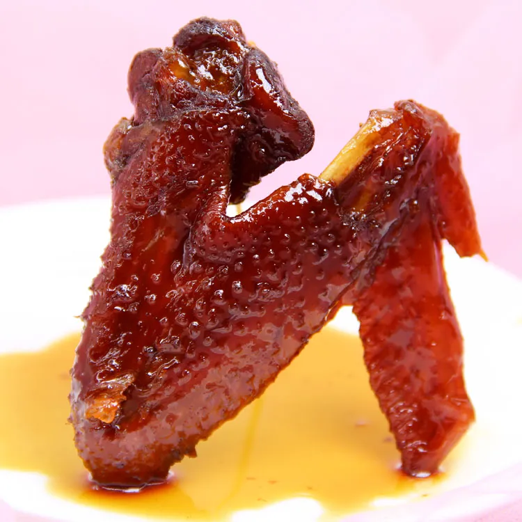 温州小吃名欧蜜汁鸡翅卤味熟食真空鸡翅零食休闲解馋小零食5只
