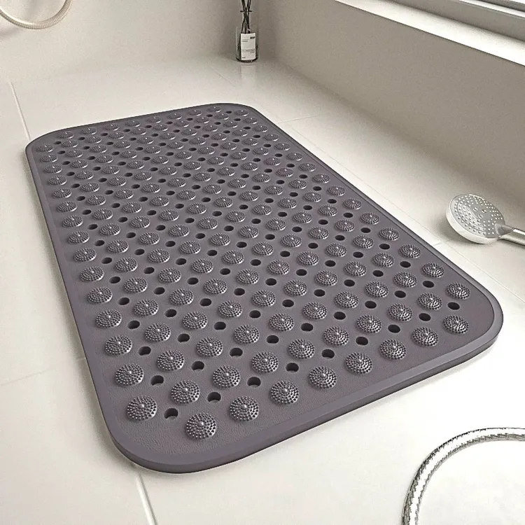 环保tpe材质浴室防滑地垫淋浴房洗澡防摔垫浴缸卫生间脚底按摩垫