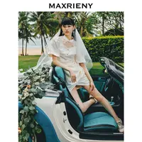 【诗语专属】MAXRIENY夏连衣裙蕾丝