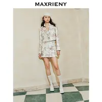 【高高甄选】【商场同款】MAXRIENY半裙