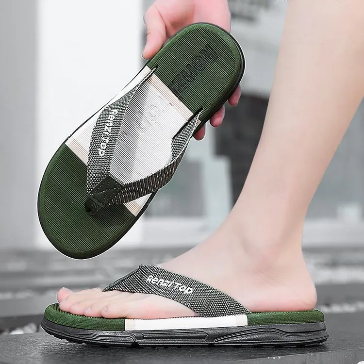 拖鞋男夏季外穿2024新款防滑防臭青少年运动夹脚人字越南沙滩凉拖