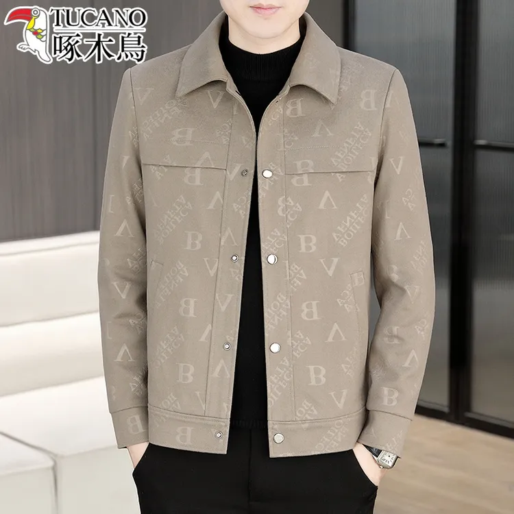 TUCANO/啄木鳥男士潮流秋季翻领夹克休闲外套新款工装中青年上衣