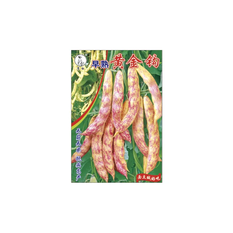 李白早熟黄金钩豆角种子