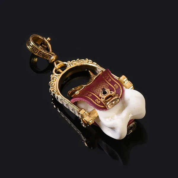 金色合金马鞍钥匙扣挂件合金马鞍仿真嘎拉哈民族风产品特色