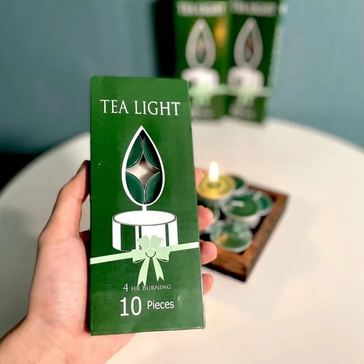 无烟茶蜡家用温茶浪漫蜡烛