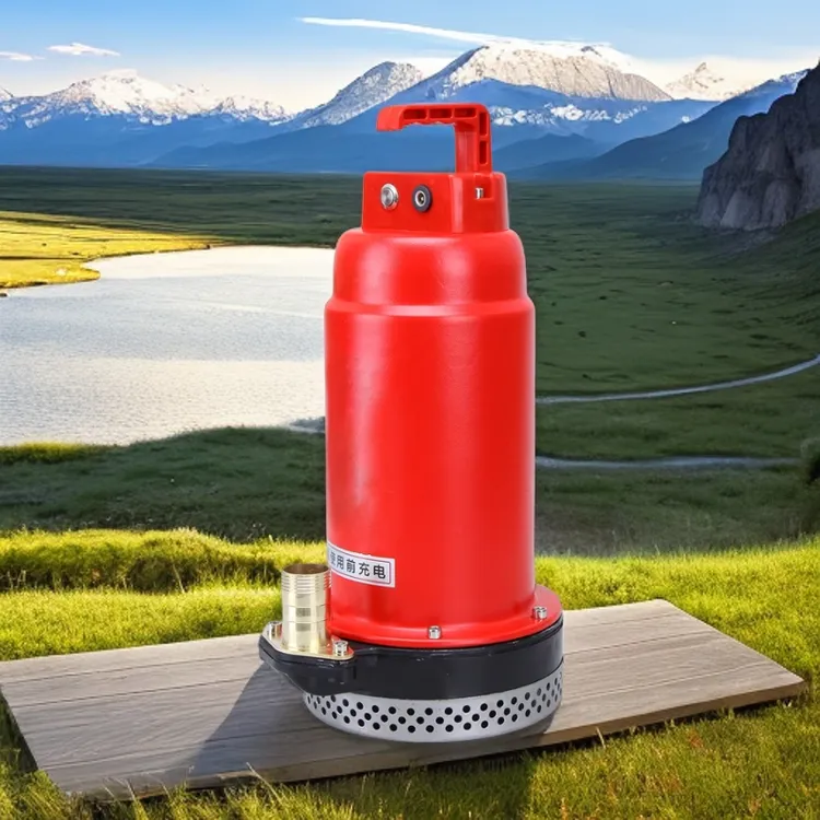 免布线【锂电直流潜水泵】低压12V浇花抽水农田灌溉遥控开关锂电泵