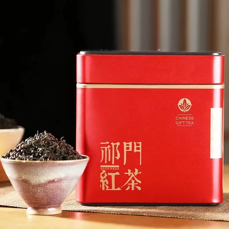 正宗安徽祁门红茶香浓新茶浓醇浓香型祁红香螺罐装醇厚茶礼盒送礼