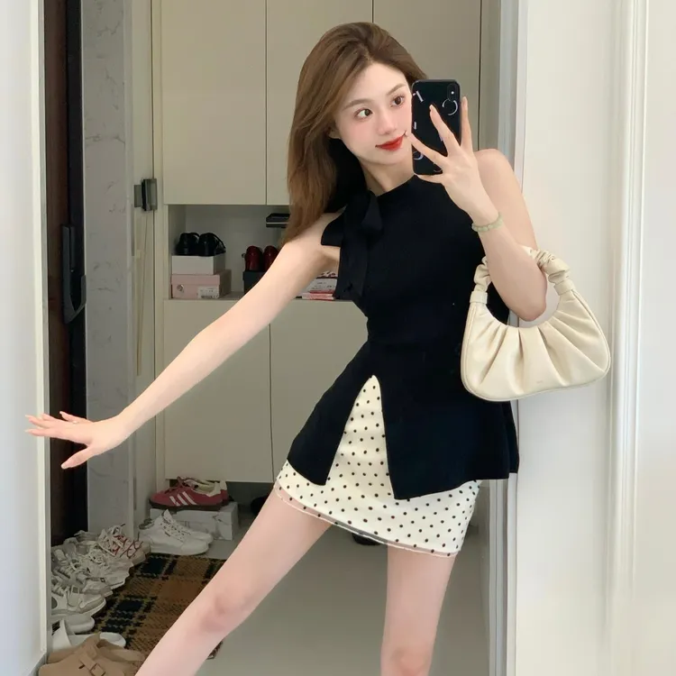 2025夏季新款爆款时尚女装洋气裙子套装夏天衣服一整套气质两件套