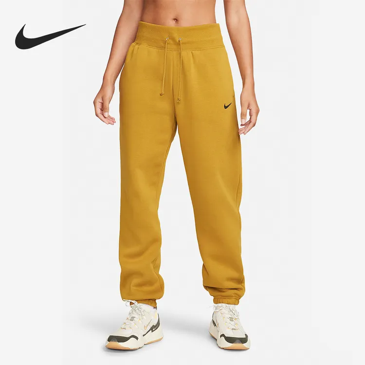 Nike耐克正品2023春季新款女子休闲高腰运动长裤DQ5888-716