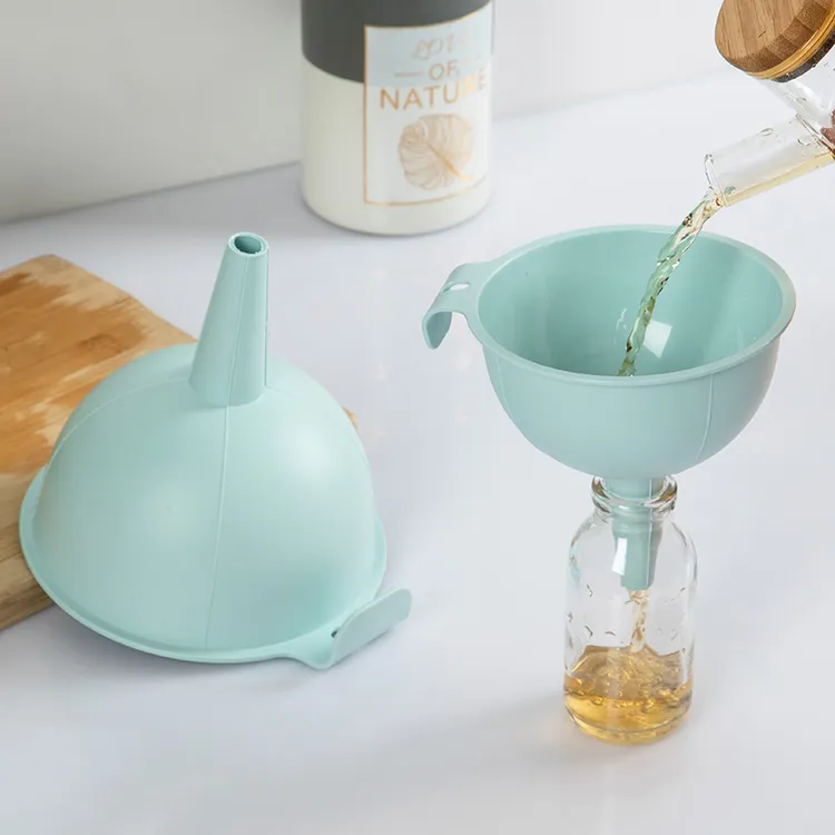 居家家大口径厨房塑料漏斗家用漏油倒酒分液小口径多用途分装滤斗